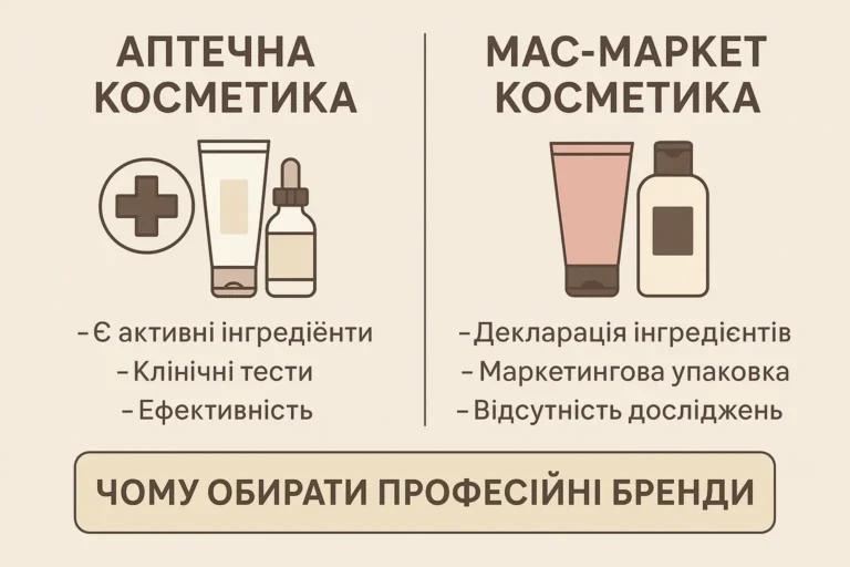 аптечна косметика для чутливої шкіри