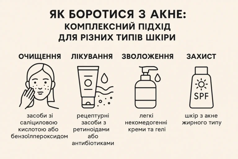 Комплексний догляд при акне — поради та ефективні рішення