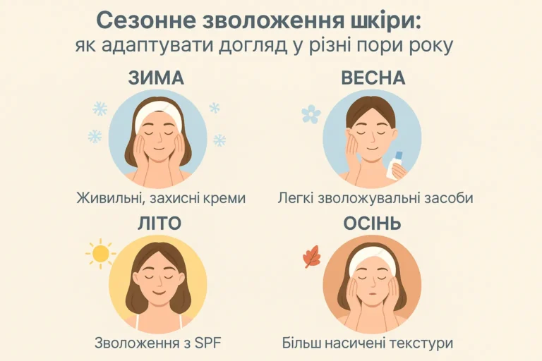 Сезонний догляд за шкірою — універсальні поради для всіх сезонів