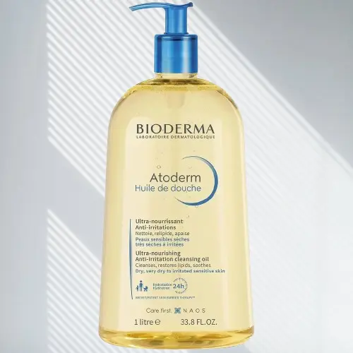Bioderma Atoderm Huile de douche зволожуюча олія для душу