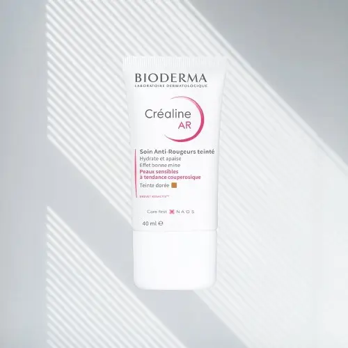 Bioderma Crealine AR Teintee тонований крем проти почервонінь