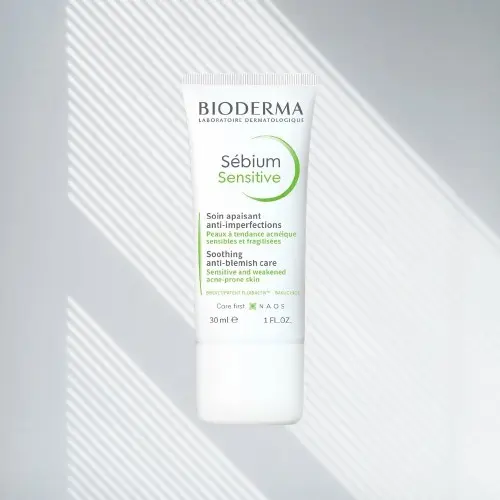 Bioderma Sebium Sensitive крем для жирної шкіри
