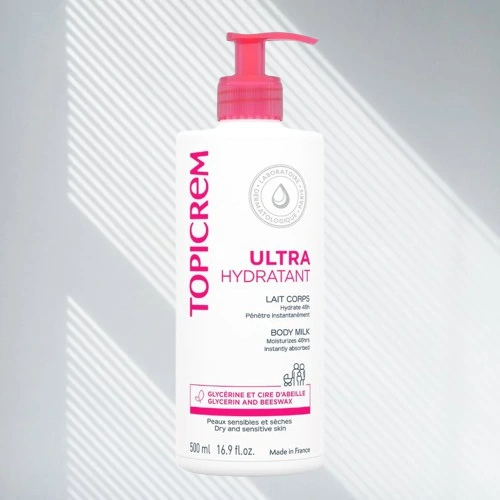 Topicrem Ultra-Hydratant Lait Corps — молочко для чутливої сухої шкіри